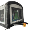 back view of Mad Scientist Bounce House Combo