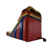 back view of the 16ft Rainbow Dual Lane Slide