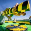 real use picture of inflatable meltdown wipeout